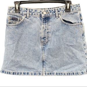 Vintage Calvin Klein 5 pocket Denim Mini‎ Skirt